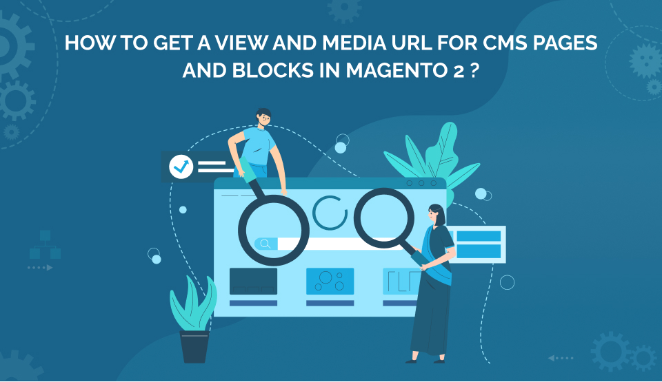 How to get a view and media URL for CMS pages and blocks in magento 2 ?